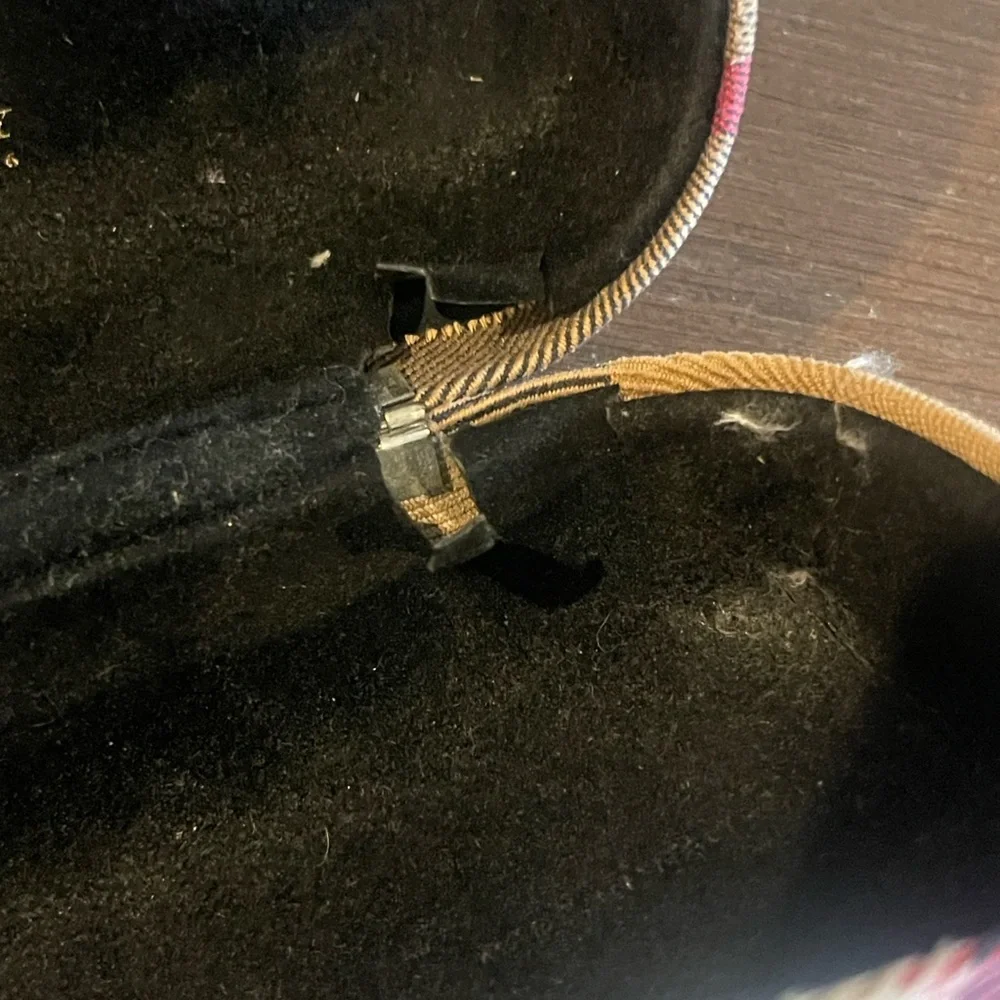 Burberry Plaid Hard Clamshell Sunglasses Glasses Case